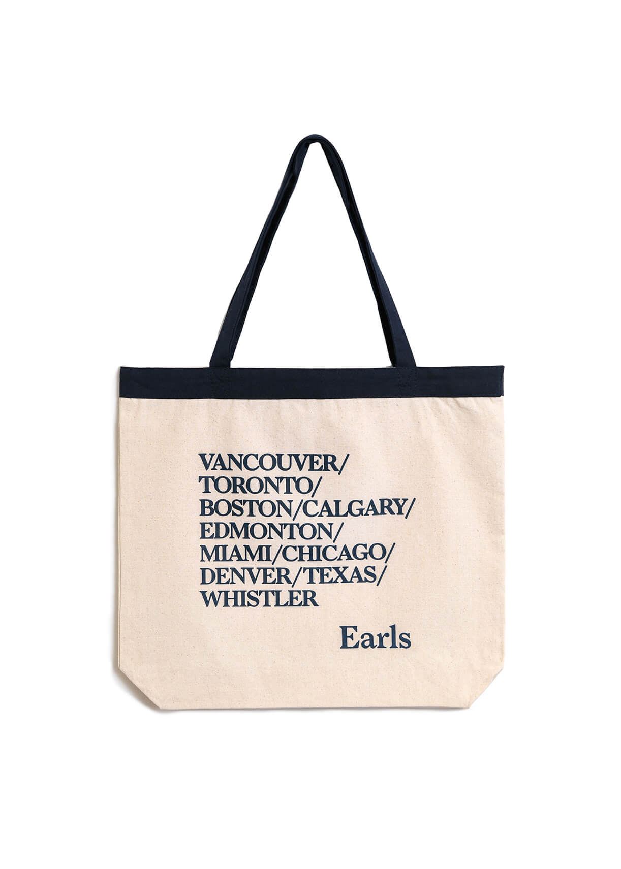 Major Cities + States Tote Bag