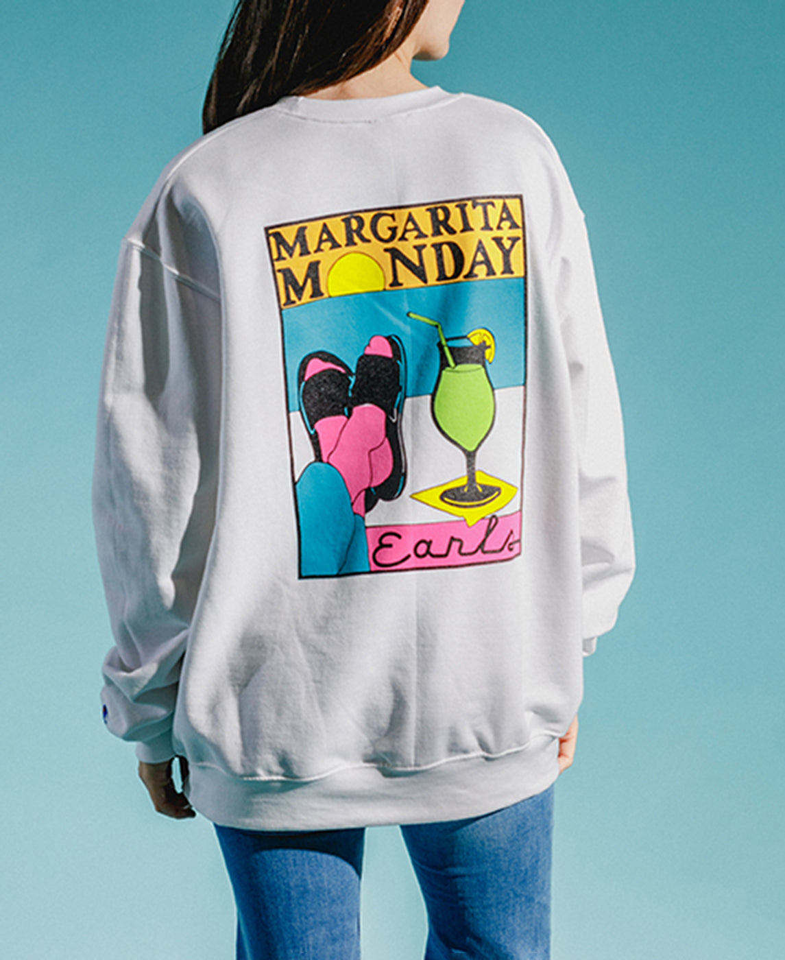 Retro Marg Monday Crew Neck